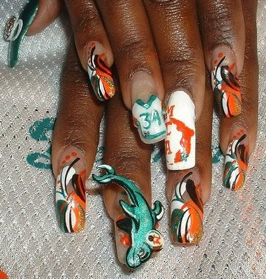 Illustration for article titled Intense Nail Art To Impress And Intimidate